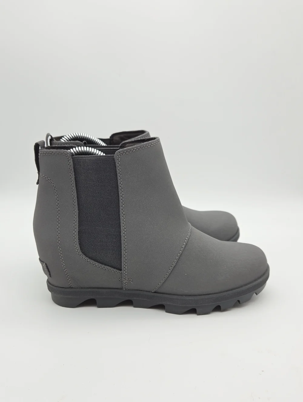 Sorel Joan Of Arctic II Wedge Chelsea Boots Gray Size‎ 5